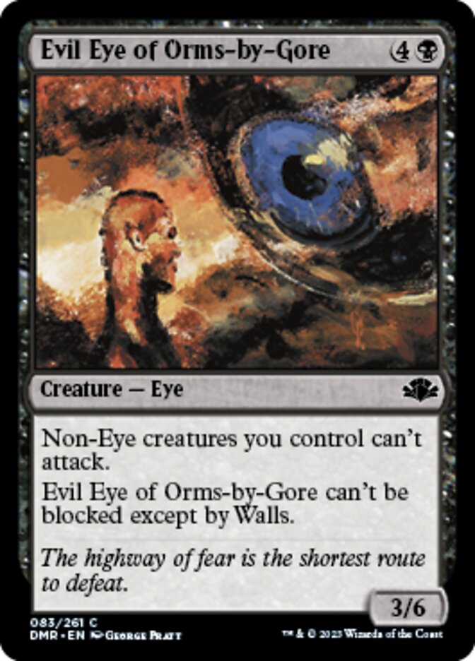 Evil Eye of Orms-by-Gore [Dominaria Remastered] | Jack's On Queen