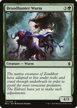 Broodhunter Wurm [Battle for Zendikar] | Jack's On Queen