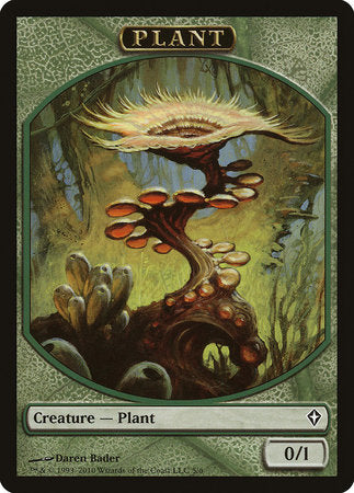 Plant Token [Worldwake Tokens] | Jack's On Queen