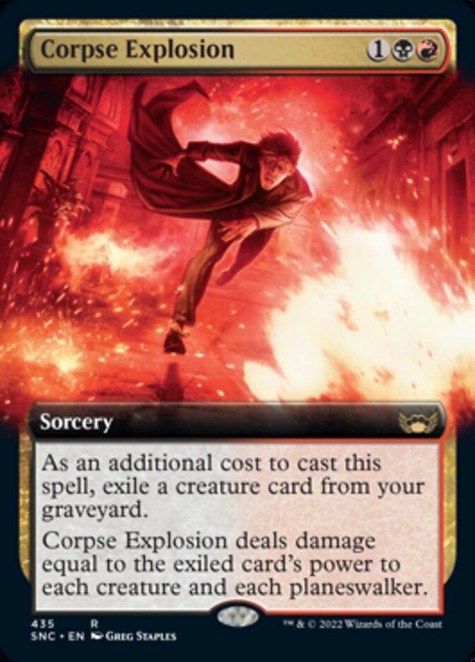 Corpse Explosion (Extended Art) [Streets of New Capenna] | Jack's On Queen