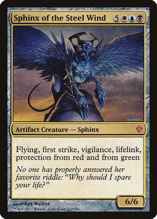 Sphinx of the Steel Wind [Commander 2013] | Jack's On Queen