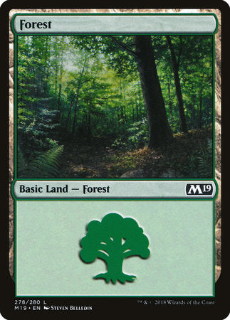 Forest (278) [Core Set 2019] | Jack's On Queen