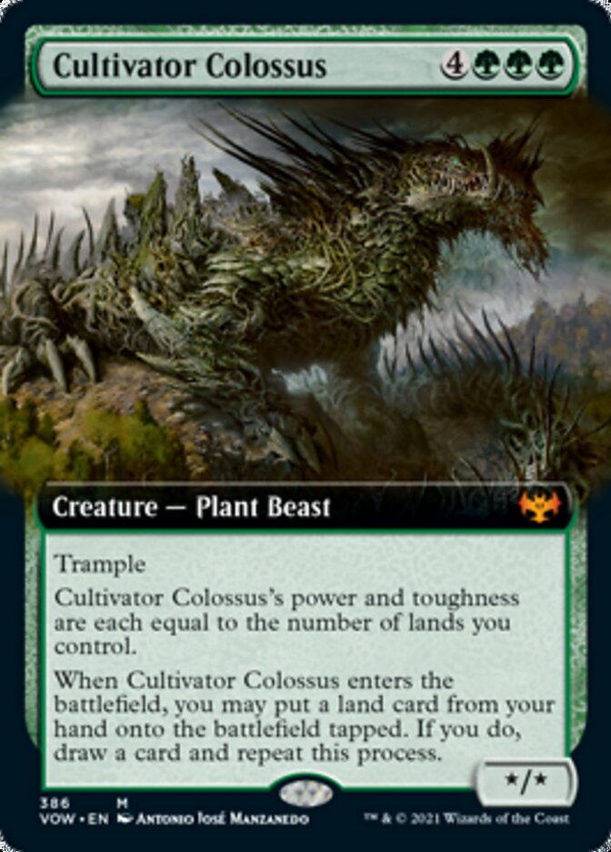 Cultivator Colossus (Extended) [Innistrad: Crimson Vow] | Jack's On Queen