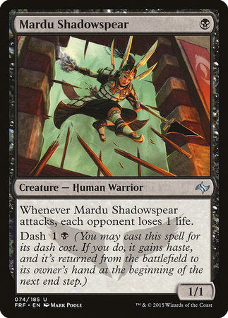 Mardu Shadowspear [Fate Reforged] | Jack's On Queen