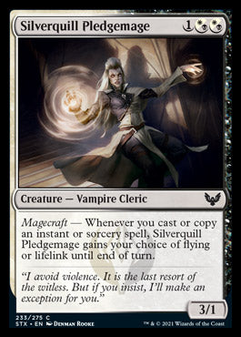 Silverquill Pledgemage [Strixhaven: School of Mages] | Jack's On Queen