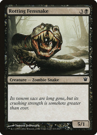 Rotting Fensnake [Innistrad] | Jack's On Queen