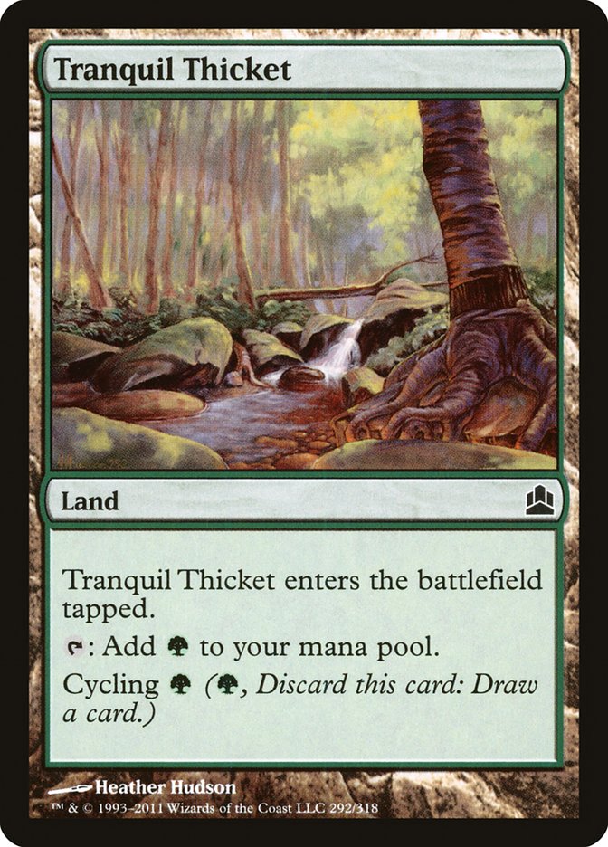 Tranquil Thicket [Commander 2011] | Jack's On Queen