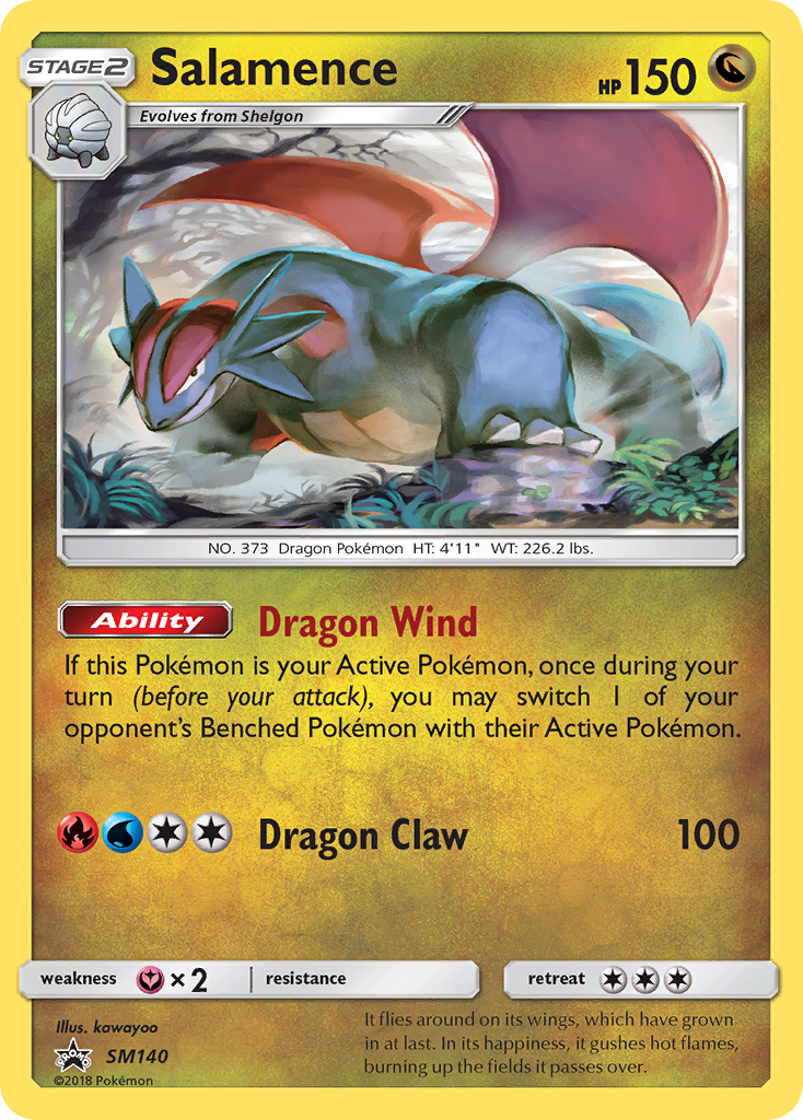 Salamence (SM140) [Sun & Moon: Black Star Promos] | Jack's On Queen