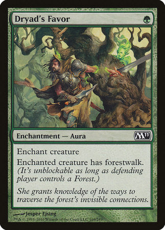 Dryad's Favor [Magic 2011] | Jack's On Queen