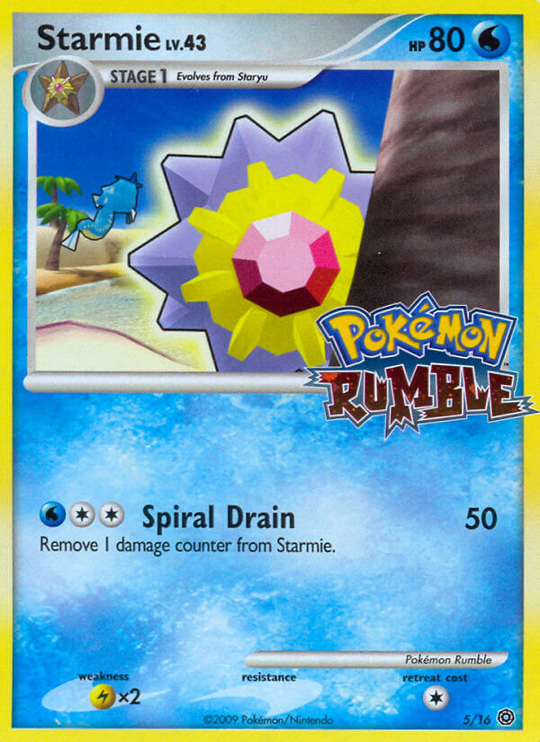 Starmie (5/16) [Pokémon Rumble] | Jack's On Queen