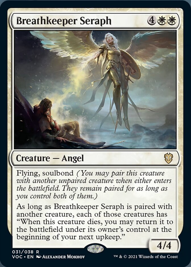 Breathkeeper Seraph [Innistrad: Crimson Vow Commander] | Jack's On Queen