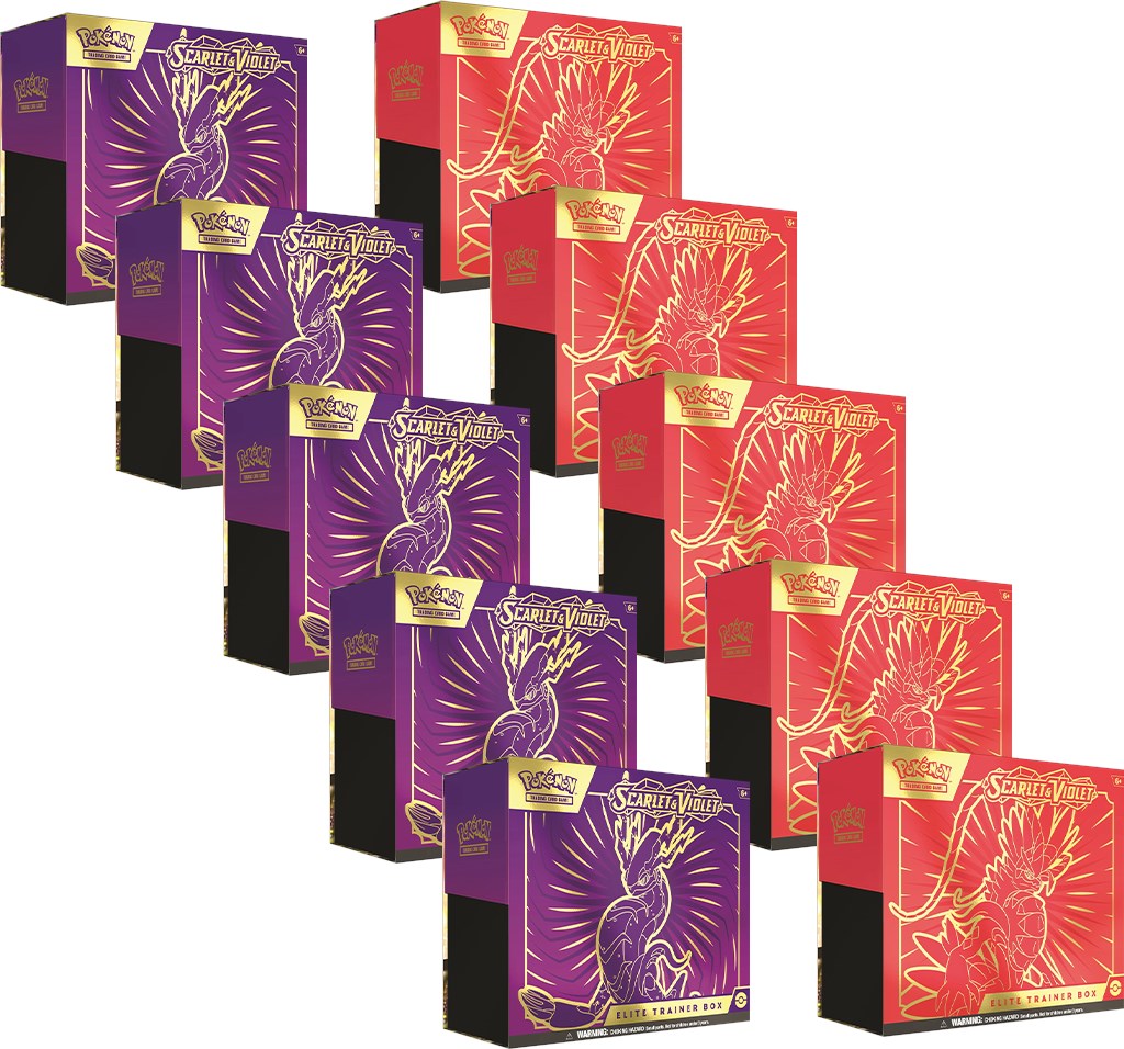 Scarlet & Violet - Elite Trainer Box Case | Jack's On Queen