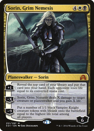 Sorin, Grim Nemesis [Shadows over Innistrad] | Jack's On Queen