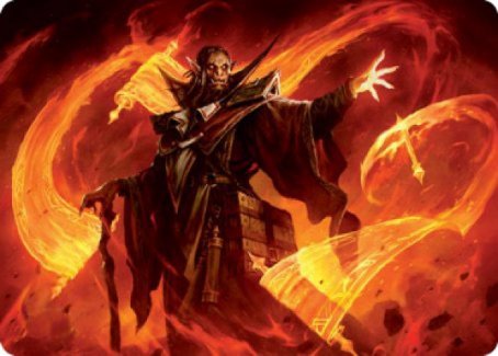 Plargg, Dean of Chaos Art Card [Strixhaven: School of Mages Art Series] | Jack's On Queen