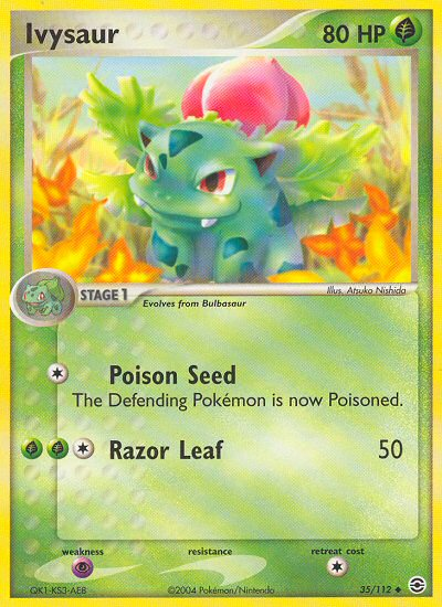 Ivysaur (35/112) [EX: FireRed & LeafGreen] | Jack's On Queen