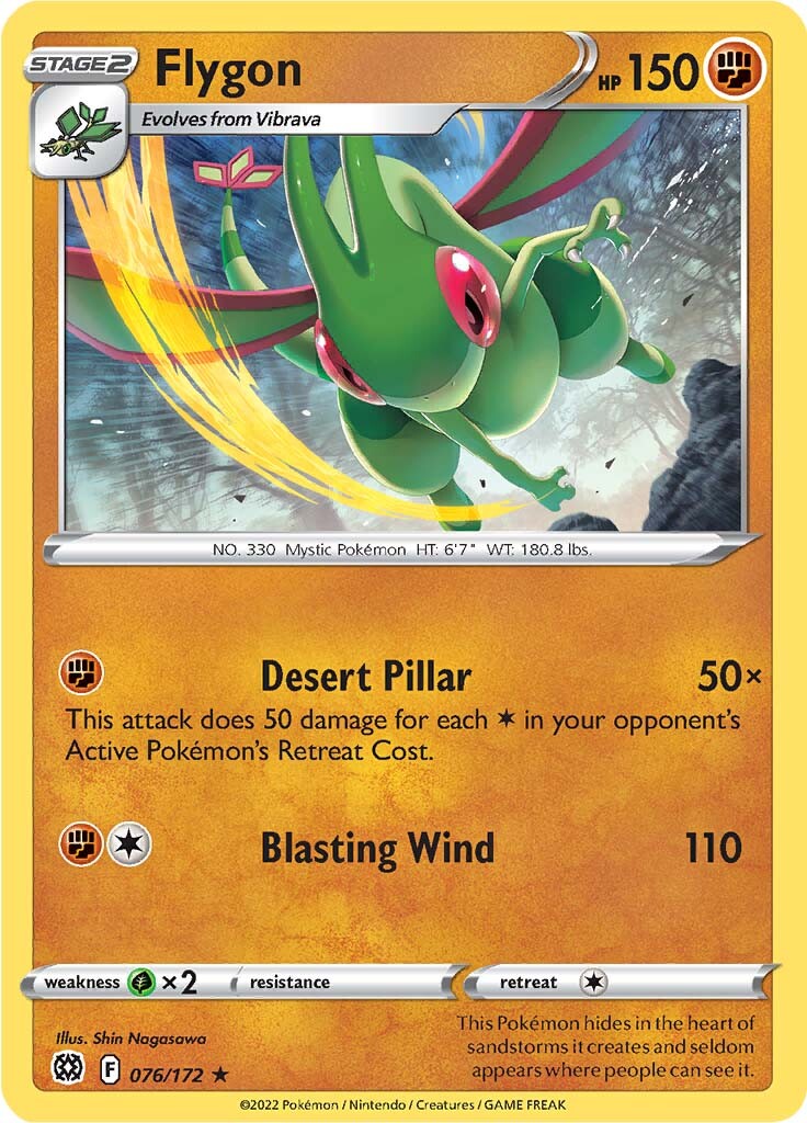 Flygon (076/172) [Sword & Shield: Brilliant Stars] | Jack's On Queen