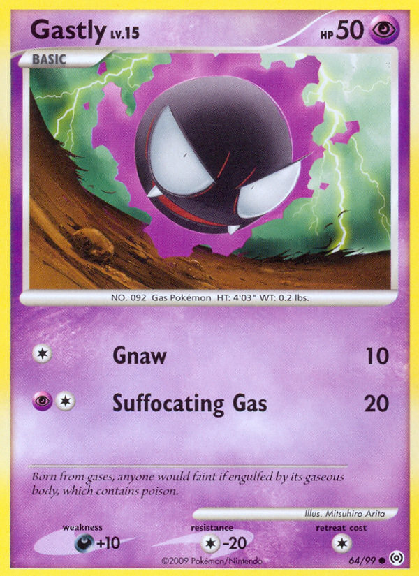 Gastly (64/99) [Platinum: Arceus] | Jack's On Queen