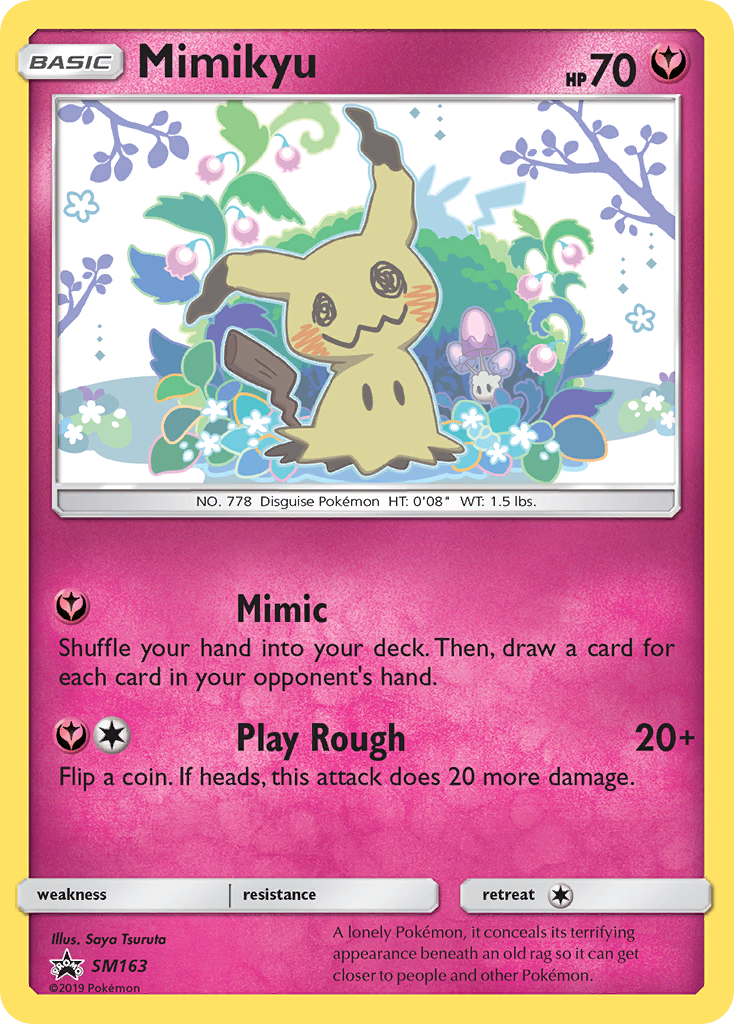 Mimikyu (SM163) [Sun & Moon: Black Star Promos] | Jack's On Queen