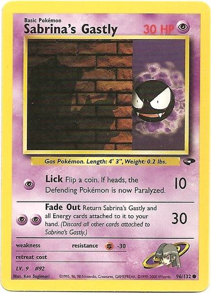 Sabrina's Gastly (96/132) [Gym Challenge Unlimited] | Jack's On Queen