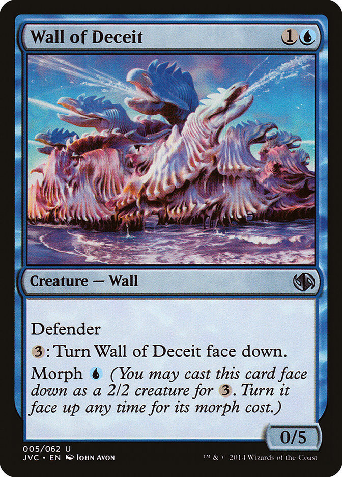 Wall of Deceit [Duel Decks Anthology] | Jack's On Queen
