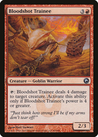 Bloodshot Trainee [Scars of Mirrodin] | Jack's On Queen