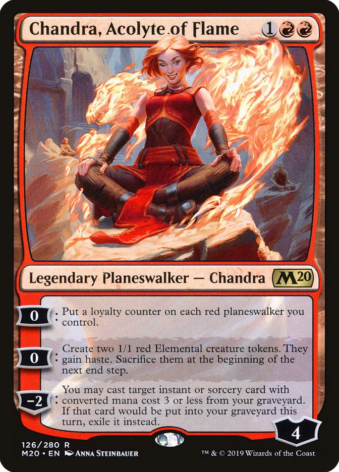 Chandra, Acolyte of Flame [Core Set 2020] | Jack's On Queen