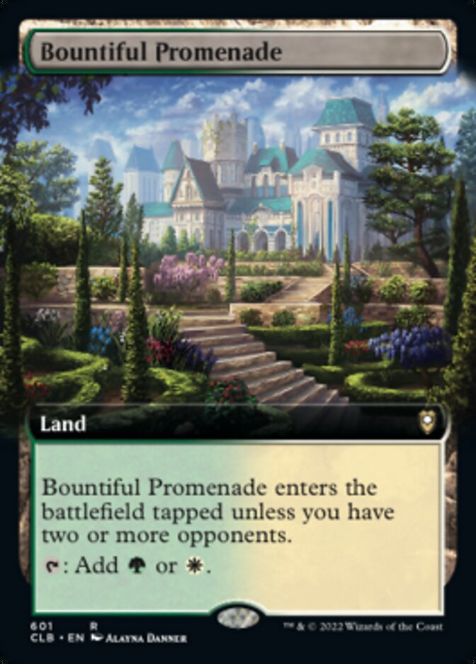 Bountiful Promenade (Extended Art) [Commander Legends: Battle for Baldur's Gate] | Jack's On Queen