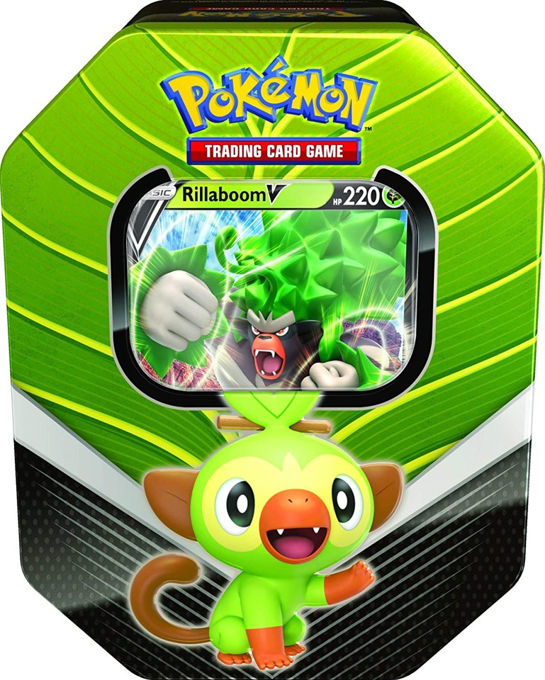 Sword & Shield - Galar Partners Collector's Tin (Rillaboom V) (International Version) | Jack's On Queen