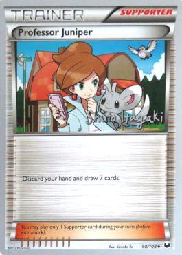 Professor Juniper (98/108) (Terraki-Mewtwo - Shuto Itagaki) [World Championships 2012] | Jack's On Queen