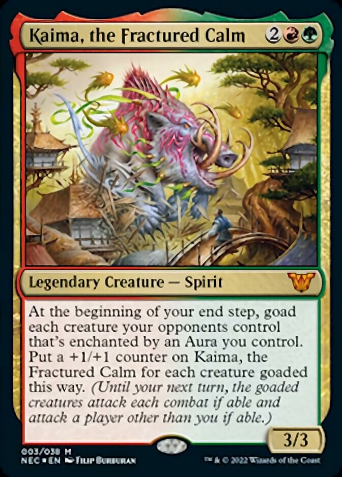 Kaima, the Fractured Calm [Kamigawa: Neon Dynasty Commander] | Jack's On Queen