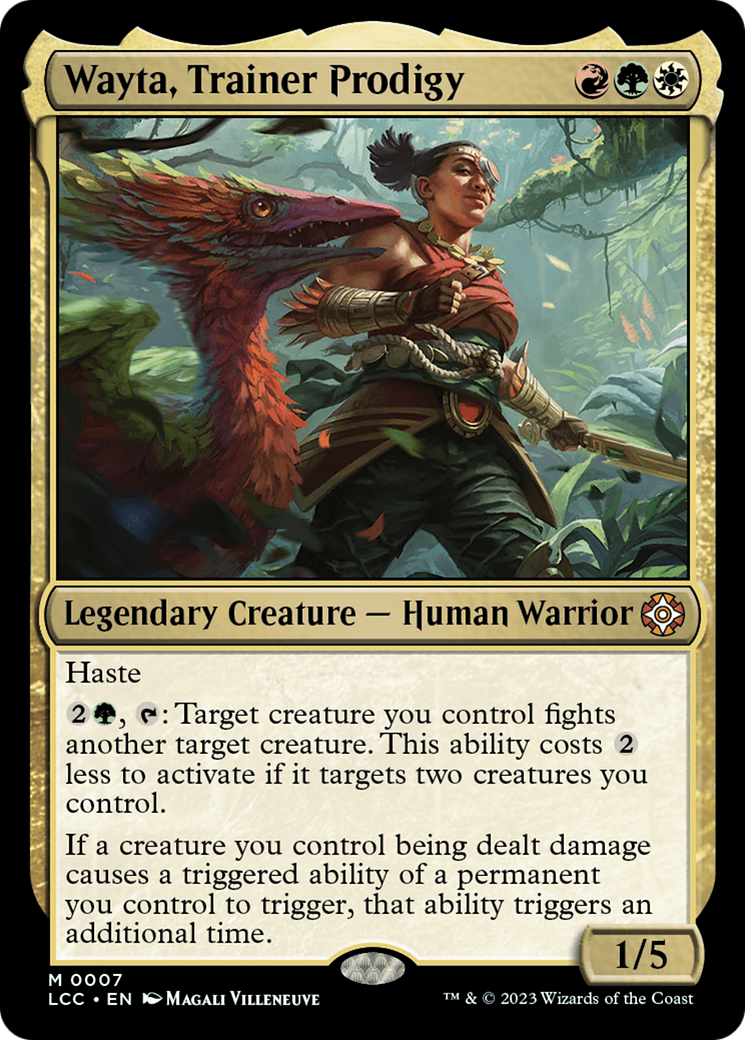 Wayta, Trainer Prodigy [The Lost Caverns of Ixalan Commander] | Jack's On Queen