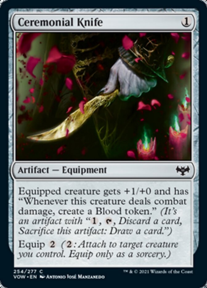 Ceremonial Knife [Innistrad: Crimson Vow] | Jack's On Queen