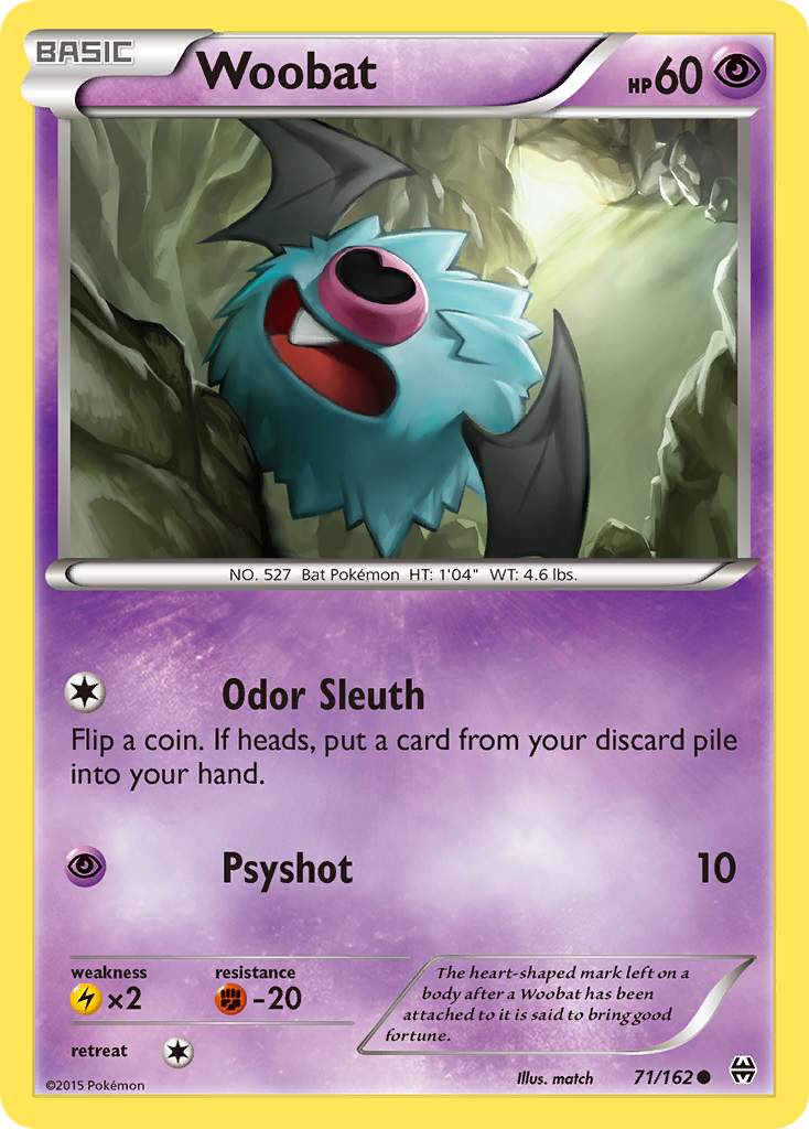 Woobat (71/162) [XY: BREAKthrough] | Jack's On Queen