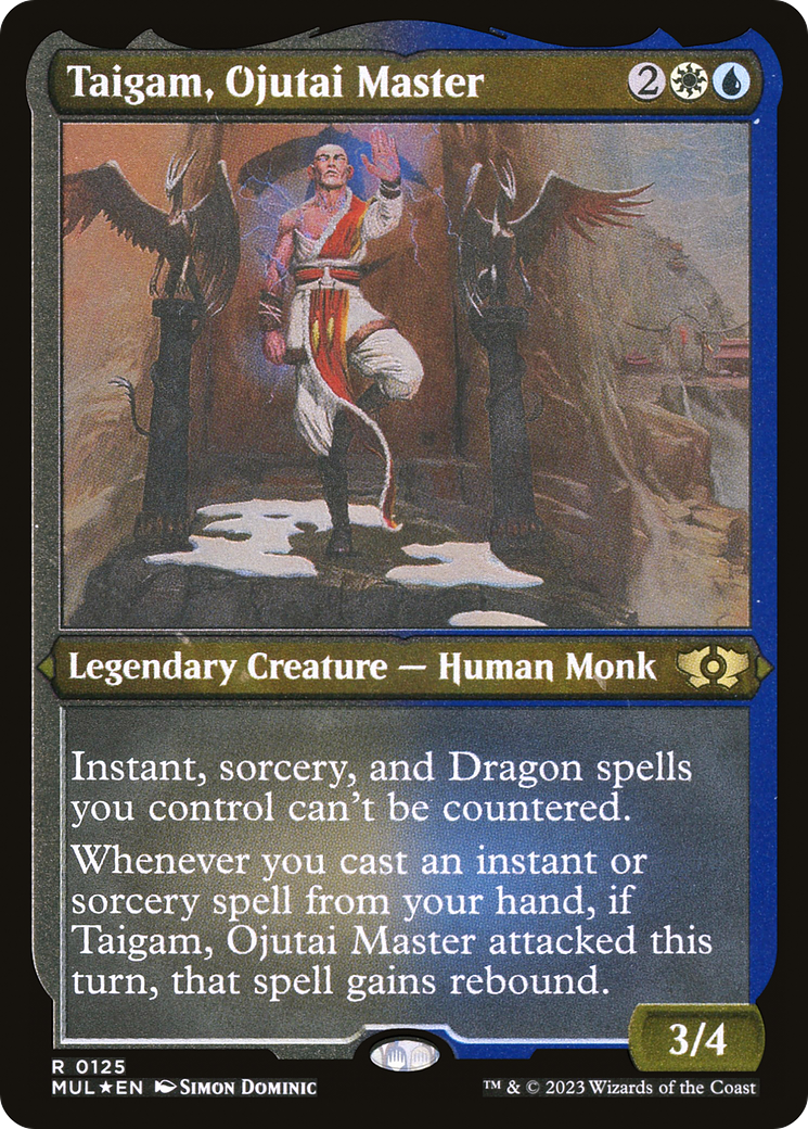 Taigam, Ojutai Master (Foil Etched) [Multiverse Legends] | Jack's On Queen