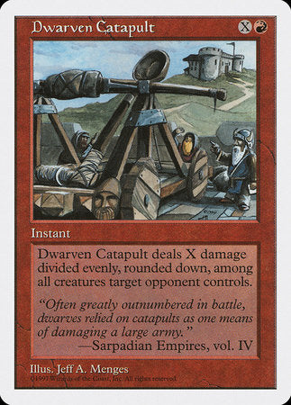 Dwarven Catapult [Fifth Edition] | Jack's On Queen