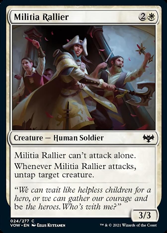 Militia Rallier [Innistrad: Crimson Vow] | Jack's On Queen