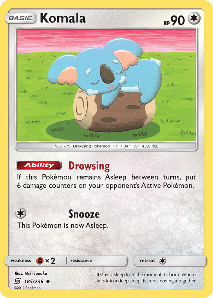 Komala (185/236) [Sun & Moon: Unified Minds] | Jack's On Queen