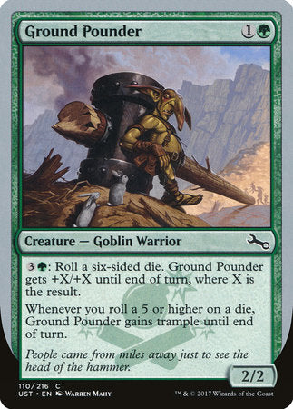 Ground Pounder [Unstable] | Jack's On Queen