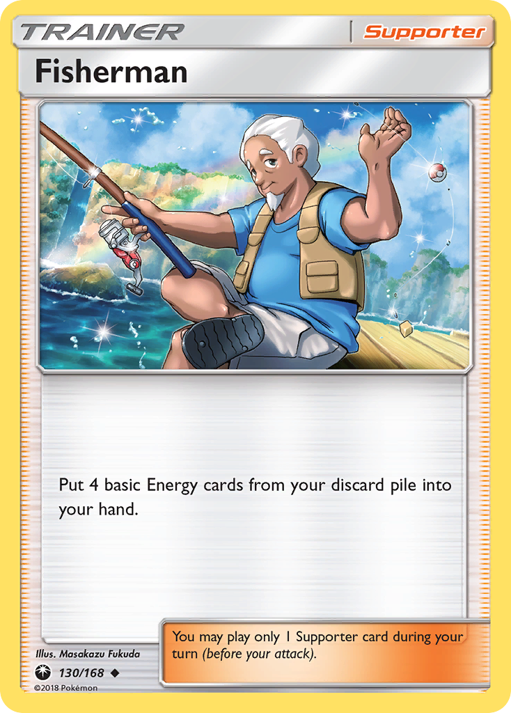 Fisherman (130/168) [Sun & Moon: Celestial Storm] | Jack's On Queen