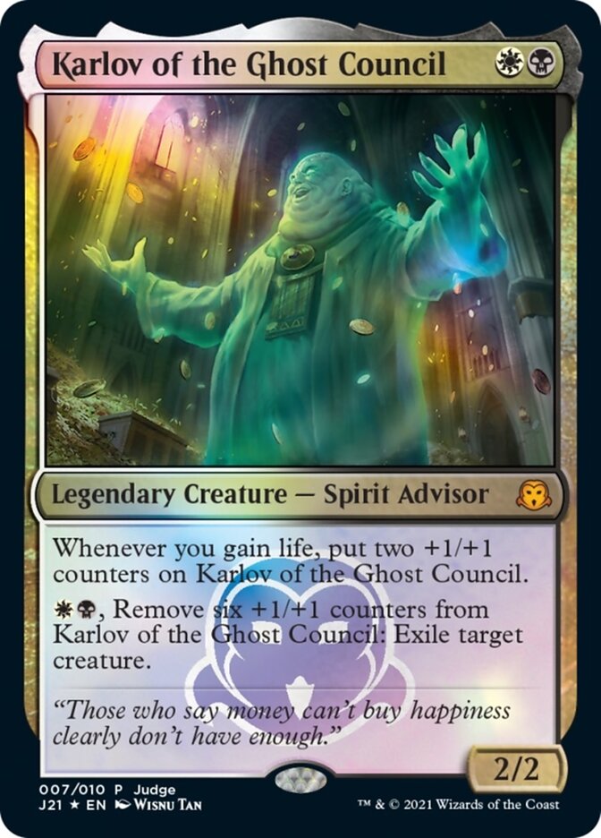 Karlov of the Ghost Council [Judge Gift Cards 2021] | Jack's On Queen