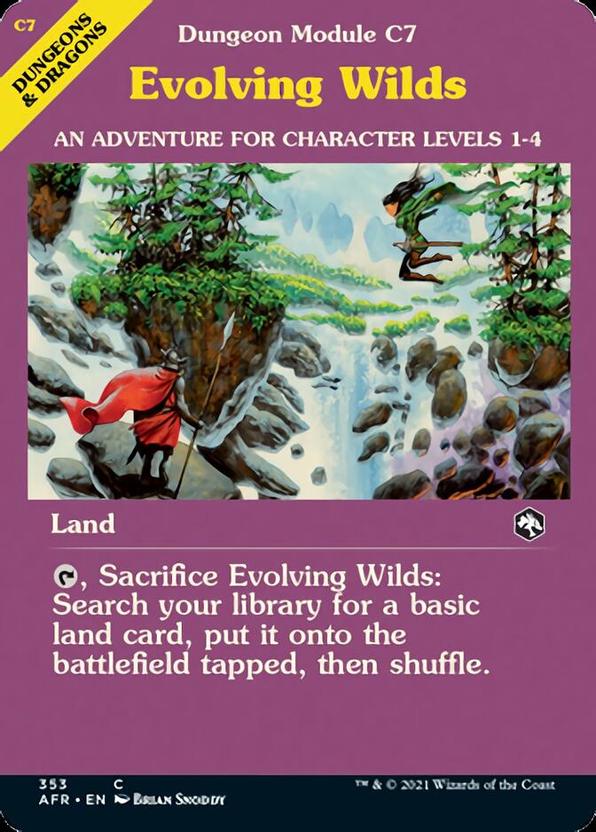 Evolving Wilds (Dungeon Module) [Dungeons & Dragons: Adventures in the Forgotten Realms] | Jack's On Queen