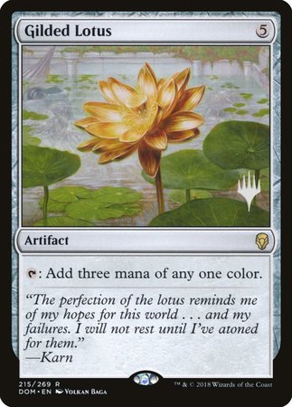 Gilded Lotus [Dominaria Promos] | Jack's On Queen