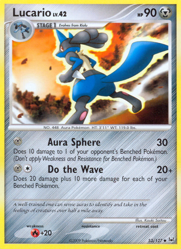 Lucario (53/127) [Platinum: Base Set] | Jack's On Queen