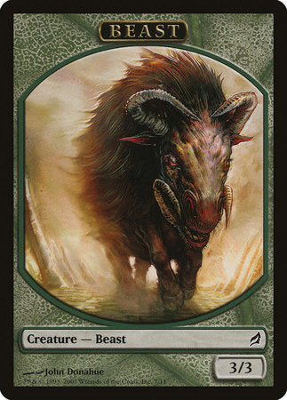 Beast Token [Lorwyn Tokens] | Jack's On Queen