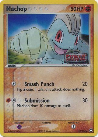 Machop (53/108) (Stamped) [EX: Power Keepers] | Jack's On Queen