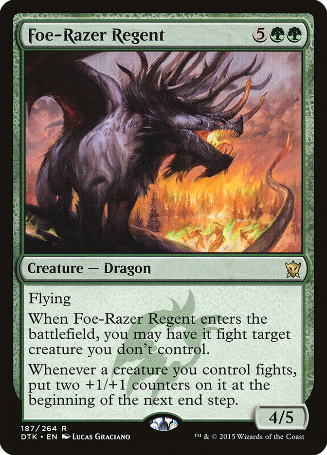 Foe-Razer Regent [Dragons of Tarkir] | Jack's On Queen