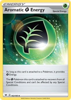Aromatic Grass Energy (162/185) [Sword & Shield: Vivid Voltage] | Jack's On Queen