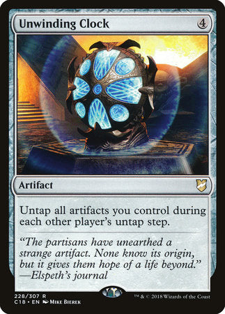 Unwinding Clock [Commander 2018] | Jack's On Queen