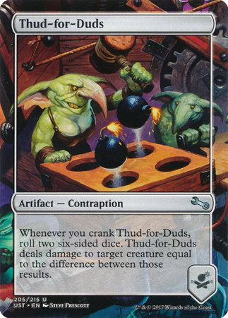 Thud-for-Duds [Unstable] | Jack's On Queen