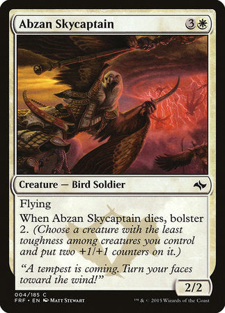 Abzan Skycaptain [Fate Reforged] | Jack's On Queen